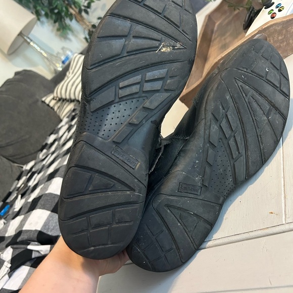 FRANK THOMAS Men's Size 12 Black Motorcycle Boots - Picture 10 of 12